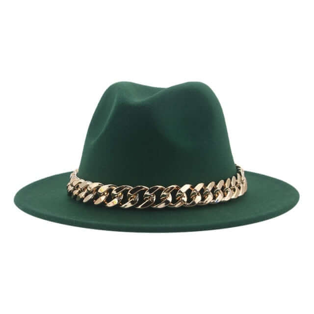 
                      
                        Chain Strap Fedora Hat
                      
                    