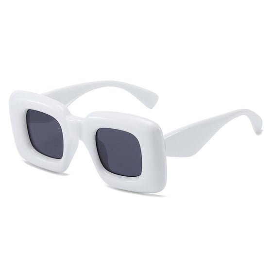 Bubble Frame Rectangular Sunglasses