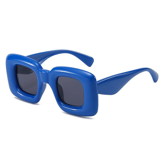 Bubble Frame Rectangular Sunglasses