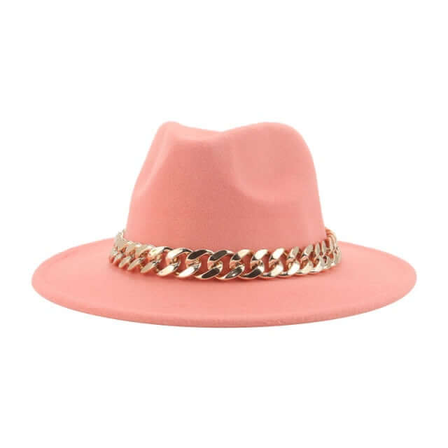 
                      
                        Chain Strap Fedora Hat
                      
                    