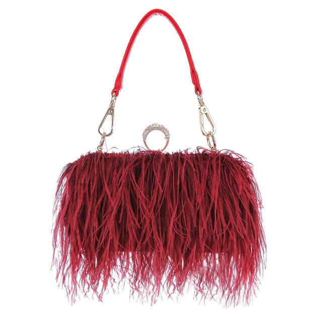 
                      
                        Feather Party Shoulder Bag
                      
                    