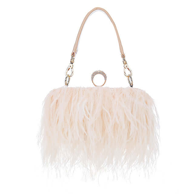 Feather Party Shoulder Bag