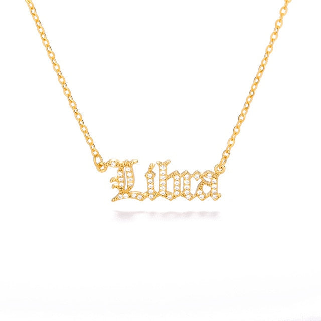 
                      
                        Zodiac Sign Rhinestone Necklace
                      
                    