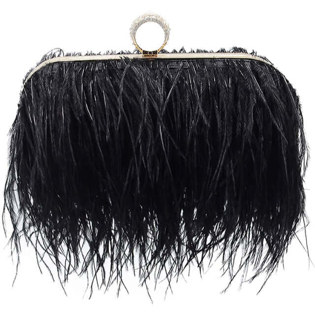 Feather Party Shoulder Bag